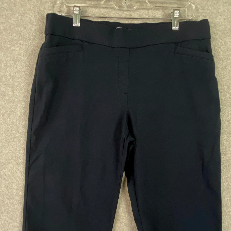 Pantalones Cortos Laura Scott Para Mujer L Azul Marino Pull On Medio Rise Elastizados Bolsillos Informales Foto 4 de 4