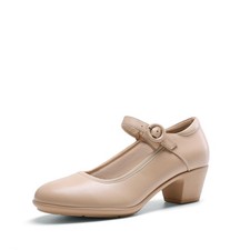 DamenPumps mit geschlossener Zehenpartie,Size 36.5,Nackt,DWUMPU2549