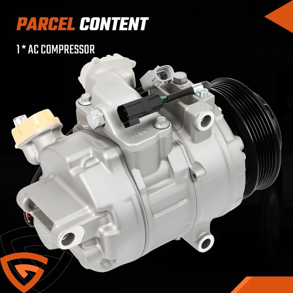 AC Compressor For 2013-2018 Ford Explorer Lincoln MKS MKT MKZ 3.5L 3.7L KY - Image 4 of 4
