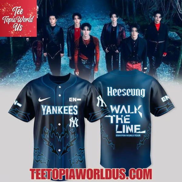 Yankees x ENHYPEN Walk The Line Jersey | eBay
