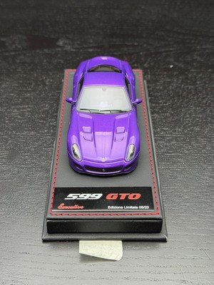 Ferrari 599 GTO (Purple) [BBR Executive] 1:43 scale | eBay