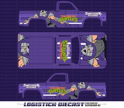 UNIVERSAL Water Slide Decals FOR HOT WHEELS '83 Chevy Silverado a1
