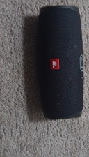 JBL Charge 4 Bluetooth Portable Speaker System Black USB-C Input USB Output