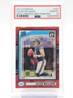 CALEB WILLIAMS 2024 DONRUSS OPTIC RED PANDORA ROOKIE #327 BEARS PSA Q6029