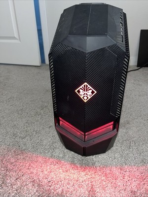 HP OMEN 880-058 Gaming Desktop Tower AMD Ryzen 5 1400 24GB RAM Black HDMI USB