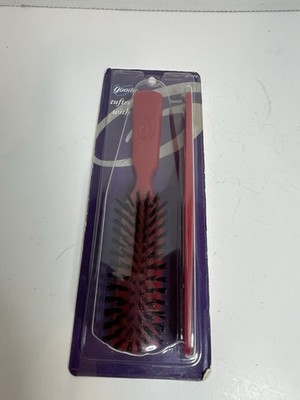N.O.S. Goody Tufted Brush  2-Piece Brush & Comb Red 2002  #17496 NEW In Package