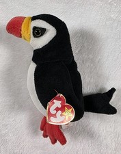 Ty Beanie Babies Puffer The Penguin Plush NWT