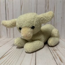 Vintage Dakin Lamb Plush Sherpa Fur 10 Inch 1982