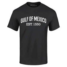 Gulf of Mexico Est. 1550 T-shirt Varsity Style Shirt
