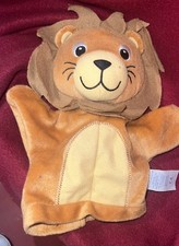 BABY EINSTEIN PLUSH COLLECTIBLE LION HAND PUPPET