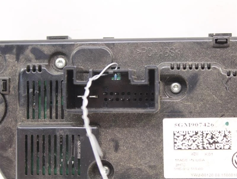 CONTROLES DE TEMPERATURA VOLKSWAGEN GOLF 2015 15 2016 16 2017 17 5GM907426 938866 Foto 4 de 4