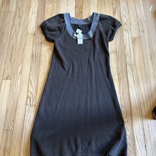 Banana Republic Dress Womens MEDIUM Cotton Wool Blend NEVER WORN Tags