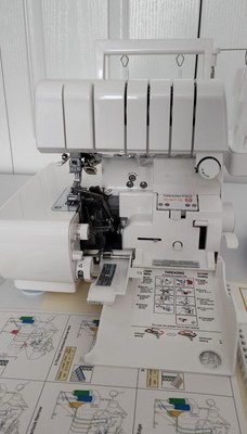 Baby Lock Imagine Serger Sewing Machine BLE1AT-2.  Used only once.