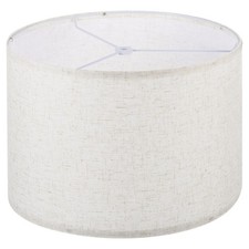 13"x13"x9" Drum Lamp Shades for Table Lamps Floor Lamps Beige Lamp Shade