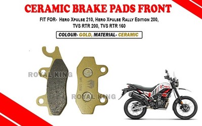 Fit For Hero Xpulse ''210, Xpulse Rally Edition 200 Ceramic Brake Pads Front''
