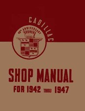 1942-1947 Cadillac All Models - Chassis Factory Shop Service Manual 1942-1947 Cadillac All Models - Chassis Factory Shop Service Manual