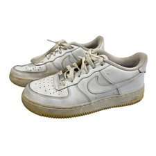 Nike Air Force 1 Low White Youth Sneakers Size 5.5Y Casual Shoes