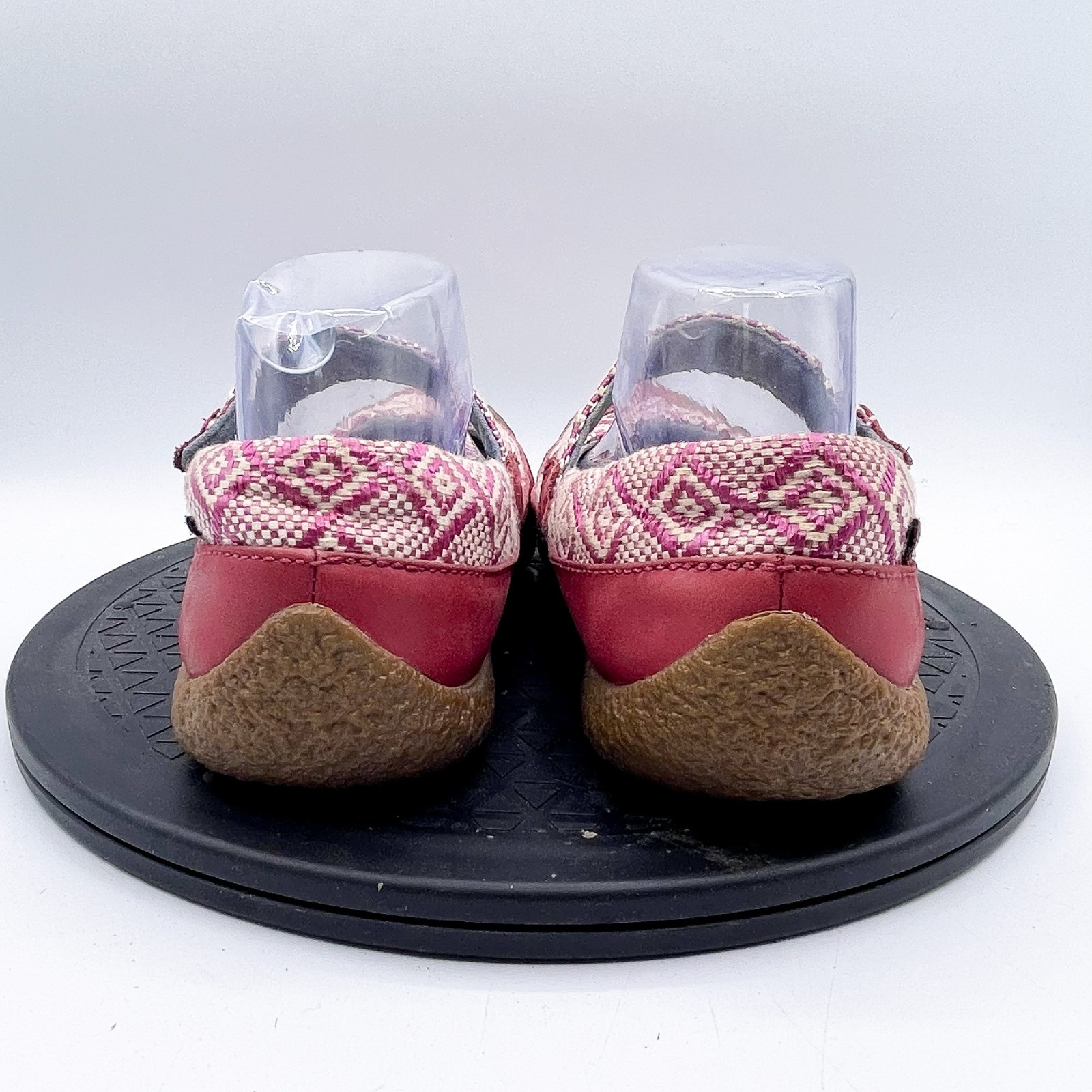 Scarpe basse Keen Harvest Mary Jane rosse donna taglia 8 comfort geometrico