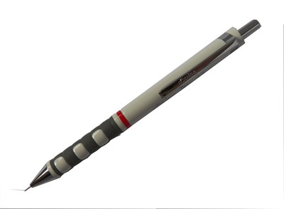 Rotring Feinminenstift Druckbleistift Tikky  0,5 mm Sonderfarbe Hellgrau