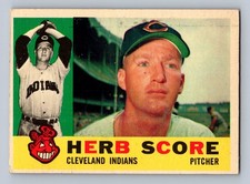 Herb Score Cleveland Indians 1960 Topps #360 Baseball Card