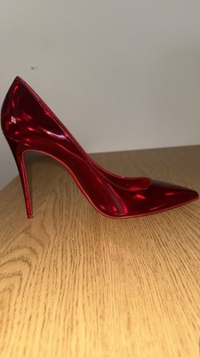 未使用級 Christian Louboutin So Kate レッドソール Christian Louboutin So Kate Red Patent Leather Stiletto Pumps Slip
