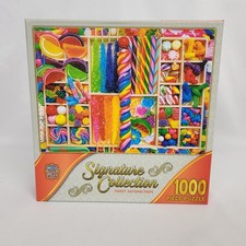 New MasterPieces Signature Collection Sweet Satisfaction 1000 Pc Puzzle 24x18in