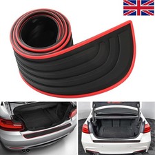 Car Rear Boot Bumper Sill Body Guard Protector Rubber Plate Trim Strip Cover UK.