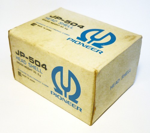 Ω Pioneer JP-504 Headshell Box & Styrafoam Insert
