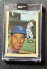 2020 Topps Project 2020 1954 Topps /41407 Ted Williams #90 HOF