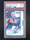 POP6 2018 Panini Contenders Josh Allen RC Rookie Roundup Auto /49 PSA 10
