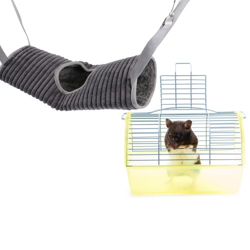 Cálido nido de felpa pequeños animales jaula accesorios hamaca para hurón - Imagen 11 de 12