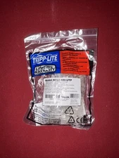 Tripp Lite Cat6 RJ45 Pass-Through UTP Modular Plug, 100 Pack (n232-100-utp)