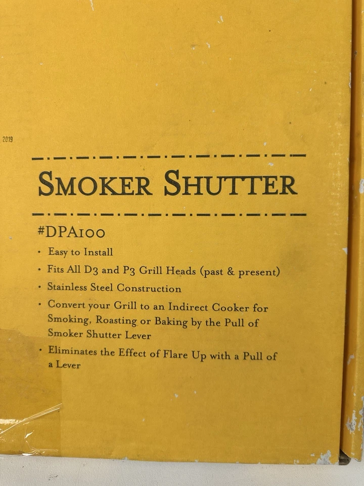 Persiana ahumadora Broilmaster DPA100 para cabezal de parrilla tamaño 3 Foto 4 de 4