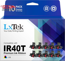 Lxtek Calculator Roller Ribbons Replacement for IR40T IR-40T CP13 MP-12D to Use 