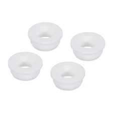 4Pcs T Type Rubber Grommet Mount Dia 33.3mm ID 22mm H 15mm Seal Protection