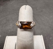John Hardy Smoky Topaz Ring Size 4.75