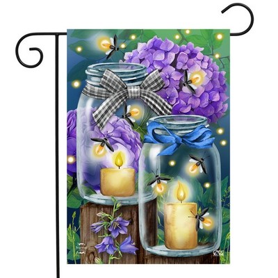Briarwood Lane Fireflies Spring Garden Flag