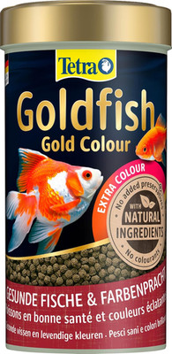 Tetra Goldfish Gold Colour Premium Granulat-Fischfutter Kaltwasserfische 250 ml