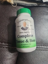 Dr. Christopher's Complete Tissue & Bone 100 Veg Caps Expiry 01/2029
