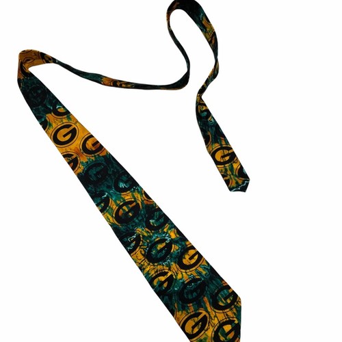 NFL Team Green Bay Tie Dye Seidenkrawatte Team Shop A1 1817