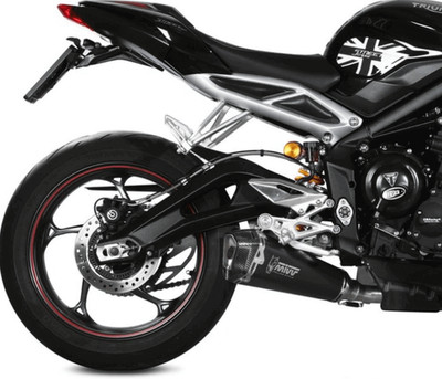 TRIUMPH 660 765 STREET TRIPLE R / S / RS - 17/22 - MIVV DELTA RACE SCHALLDÄMPFER /