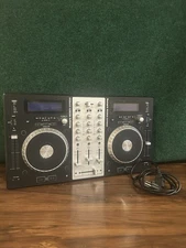 Numark Mixdeck Express DJ Controller Dual CD USB MIDI Mixer Tested Working