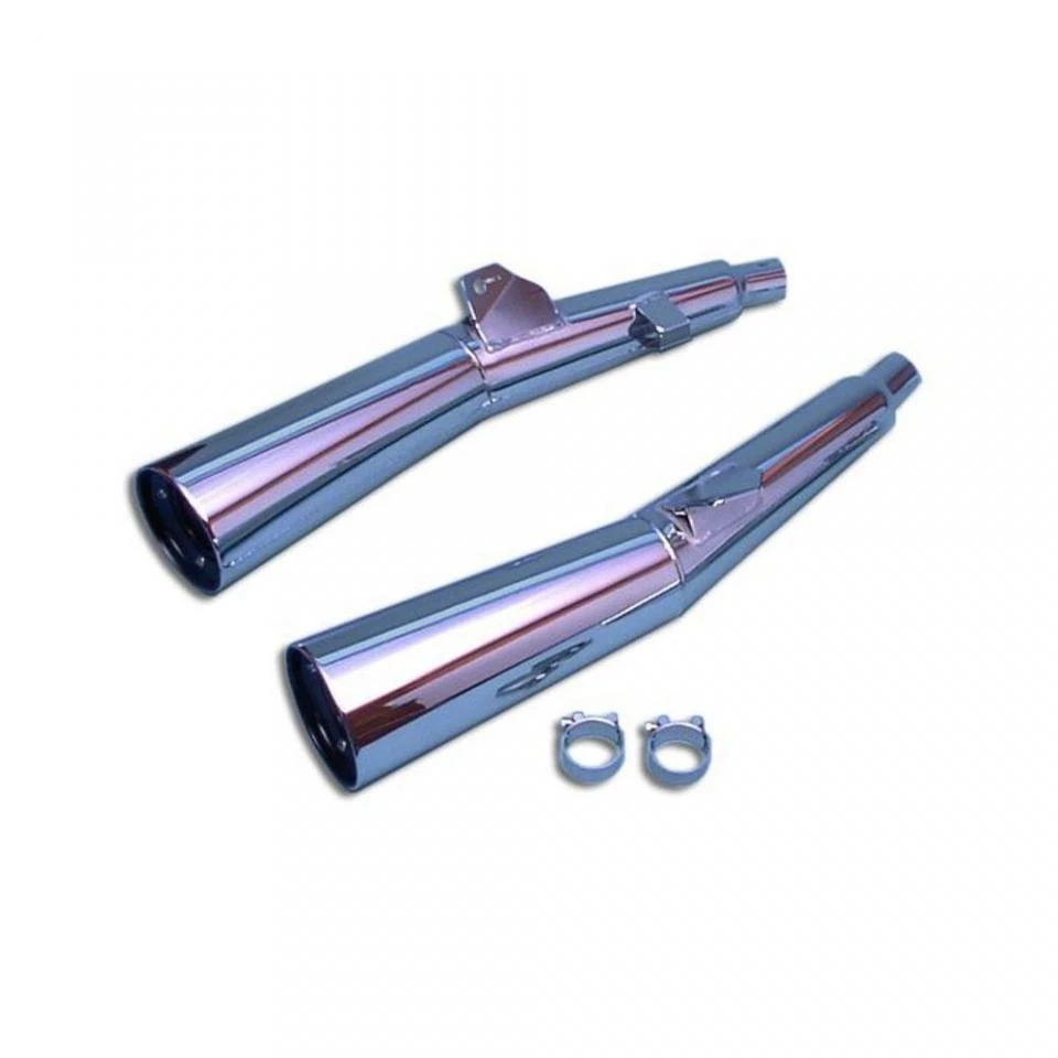 Silencieux d échappement Marving pour Moto Yamaha 650 Xj Seca 1980 à 1983 Neuf - Photo 4/4