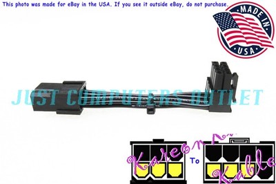   (11mm) Low Profile Female 6-Pin to 90° Regular 8-Pin Male PCI-E Power Cable