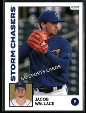 2025 Omaha Storm Chasers Jacob Wallace RC Rookie Kansas City Royals Minor League
