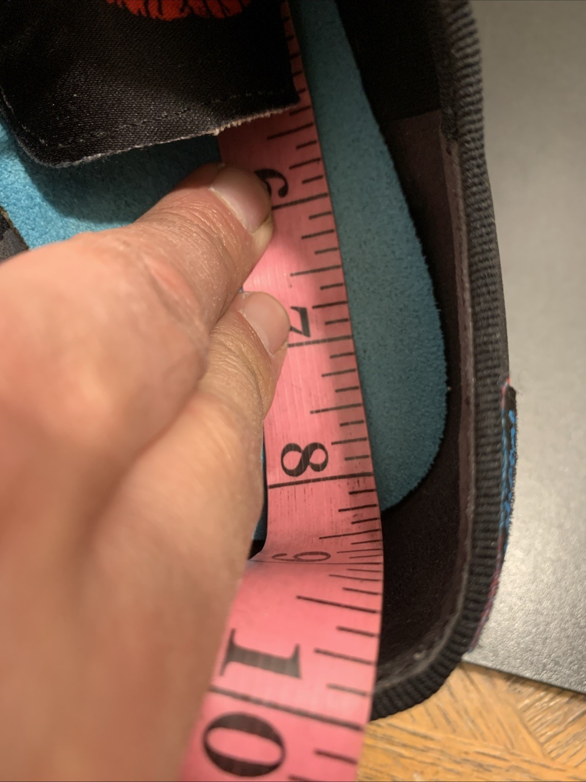 International 1.5" Heather Split-sole Womens Print Practice Dance Shoes Sz 4