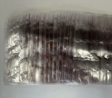 40 Plastic Coin Pages "Used" for Coin Flip 2 X 2 's! Coin Collector Supplies!