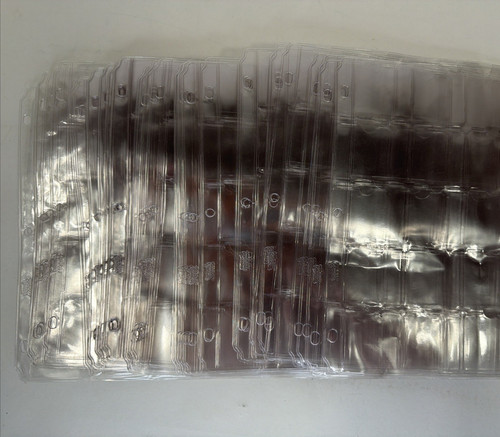 40 Plastic Coin Pages "Used" for Coin Flip 2 X 2 's! Coin Collector Supplies!