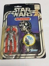 Kenner Star Wars Death Star Droid Figure 1978 Vintage MOC Exclusive BOBA FETT AD