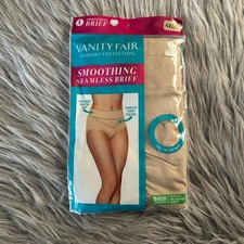 Vanity Fair Radiant Collection Smoothing Seamless Brief Womens Size 4XL/11 Beige